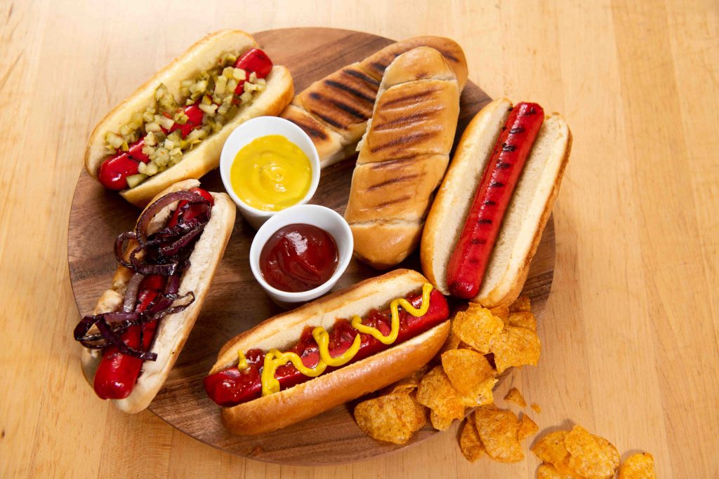 Hot dog platter